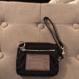 Coach poppy wristlet